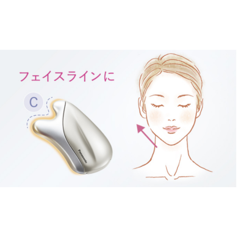 Panasonic 温感かっさ 美顔器 W10.2×D3.2×H6.4cm Panasonic
