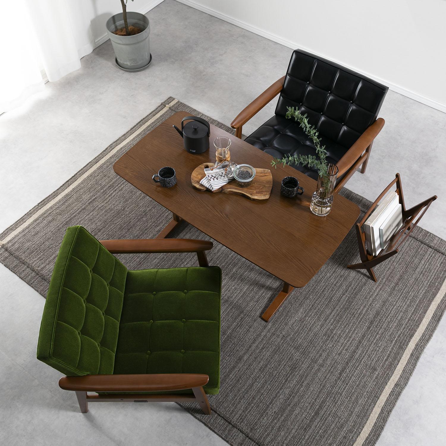 【2023年7月購入品】カリモク60 カフェチェア モケットグリーン カリモク60【正規販売店】 カフェチェア モケットグリーン | 北欧家具