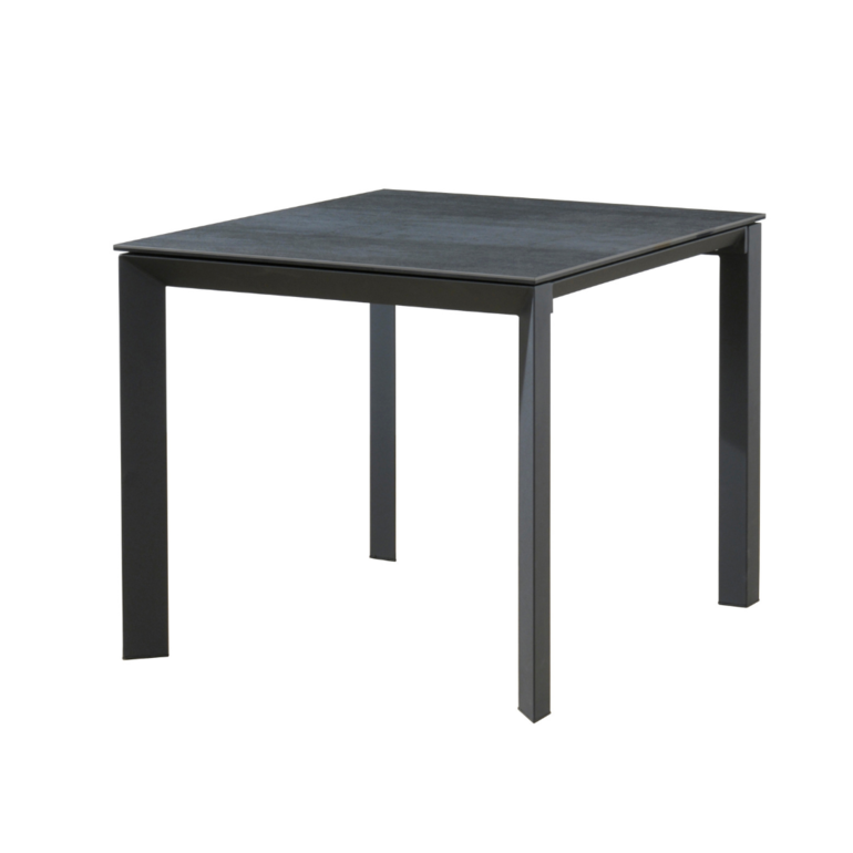 美品 グラナダ ダイニングテーブル150×80 ストームグレイ セラミック天板 ダイニングテーブル 幅150cm「Granada(グラナダ)」/4人掛け
