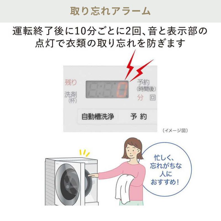 Panasonic（パナソニック）コンパクトドラム式洗濯乾燥機 Cuble【洗濯
