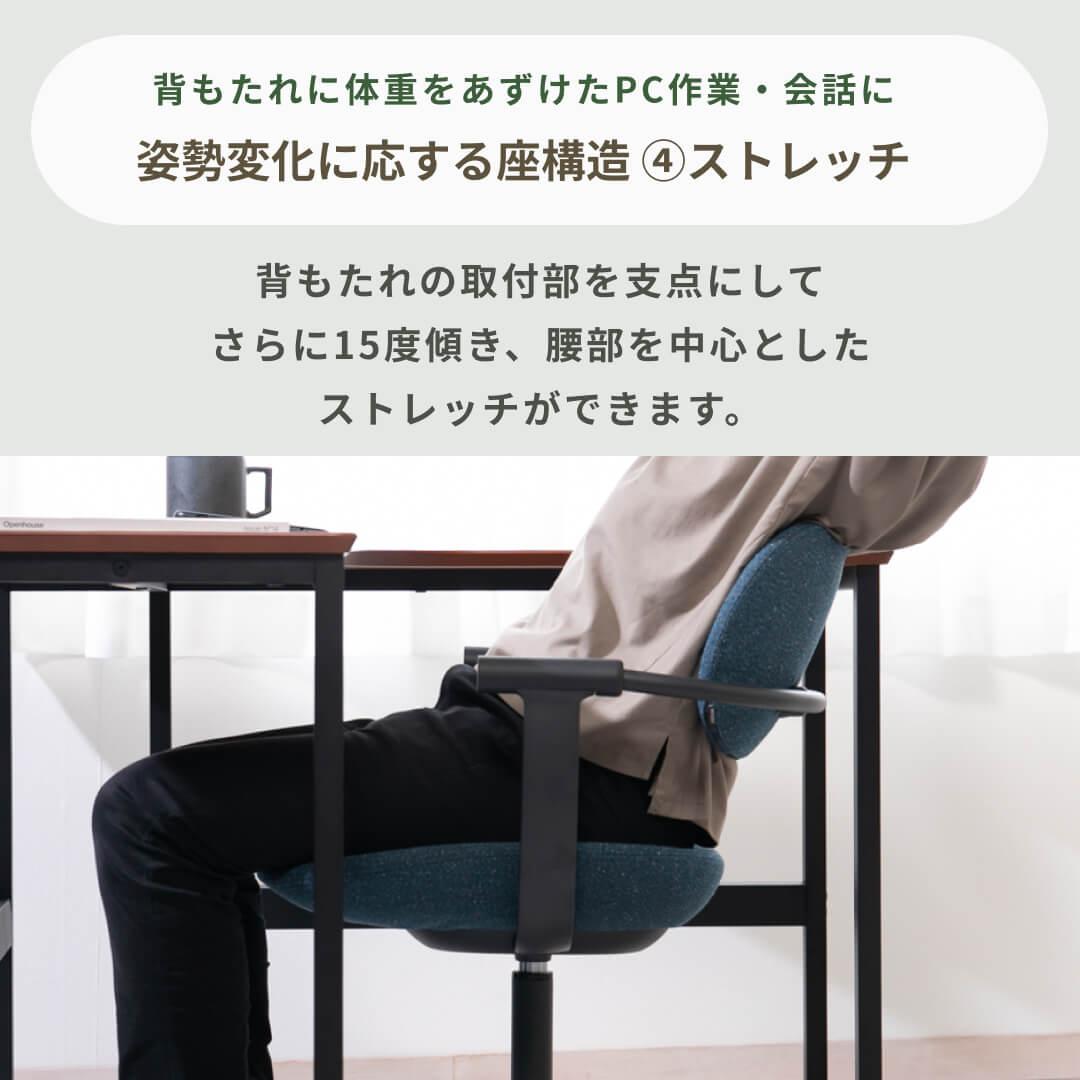 2024年2月購入　イトーキ　バーテブラ　チェア 03  回転 ペールオリーブ ITOKI バーテブラ03チェア 5本脚 ダークオリーブ×ペールオリーブ