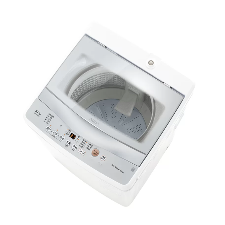 北九州市内配送無料　保証付き AQUA 2022年製 7.0kg全自動洗濯機 ホワイト AQW-S70E3(W) AQUA 全自動洗濯機 7kg ホワイト ☆大型配送対象商品 AQW-S7R-W