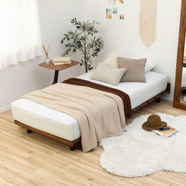 高さ調節できる　暮らしに寄り添うローベッド