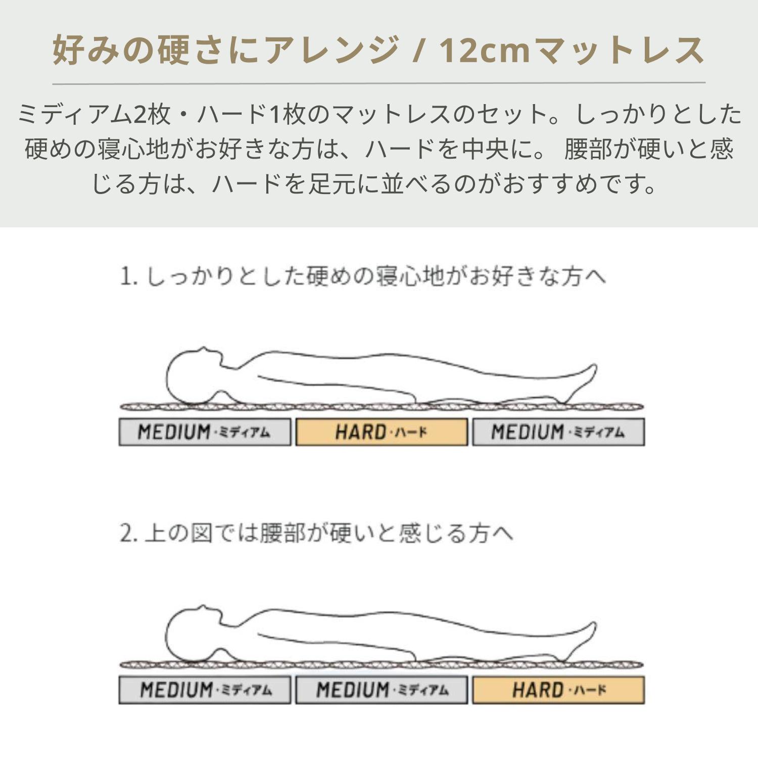 Literie アスリートプロ マットレス 23cm シングルのレンタル