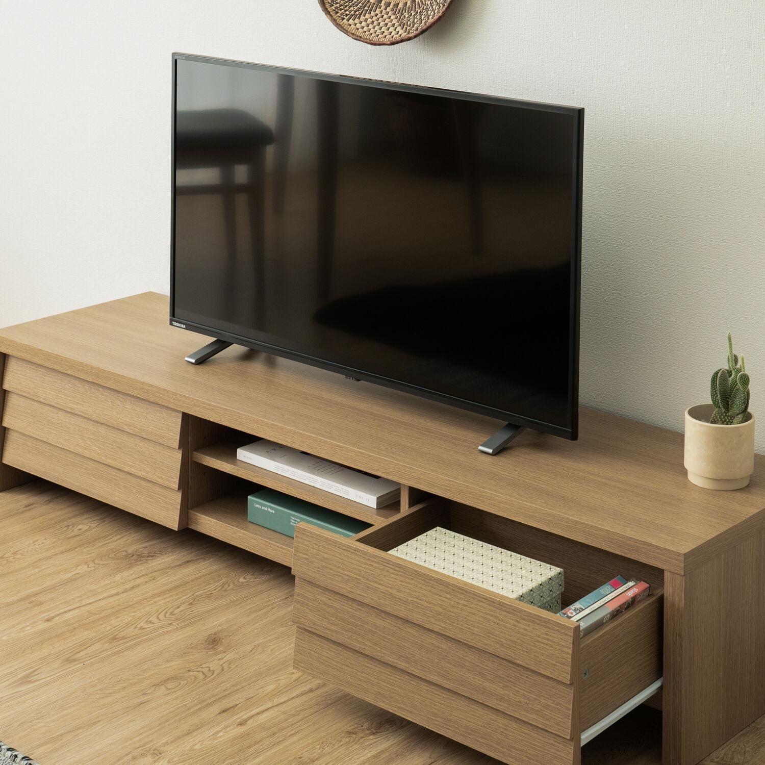 二人暮らし 家電セット おすすめ REGZA 液晶テレビ 40V型＆引出付テレビボードセット