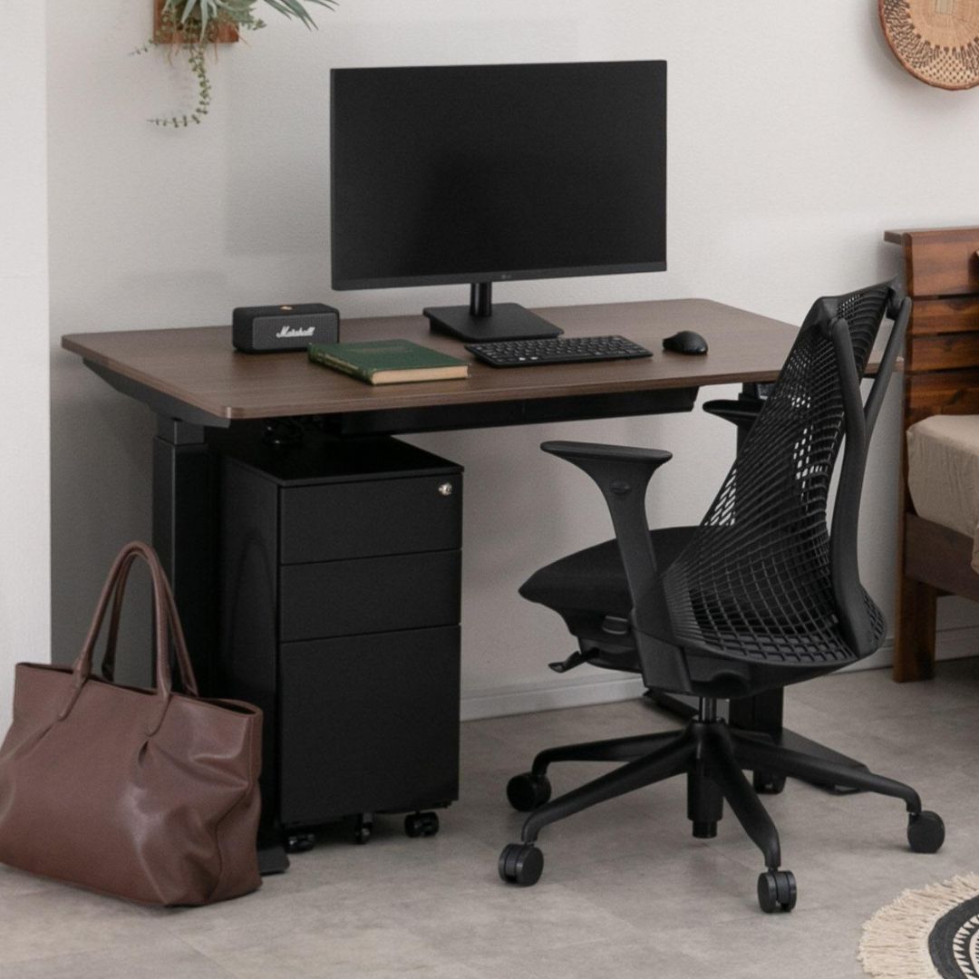 昇降デスクのおすすめセット　【CLAS SET】HermanMiller セイルチェア＆電動 昇降デスクセット