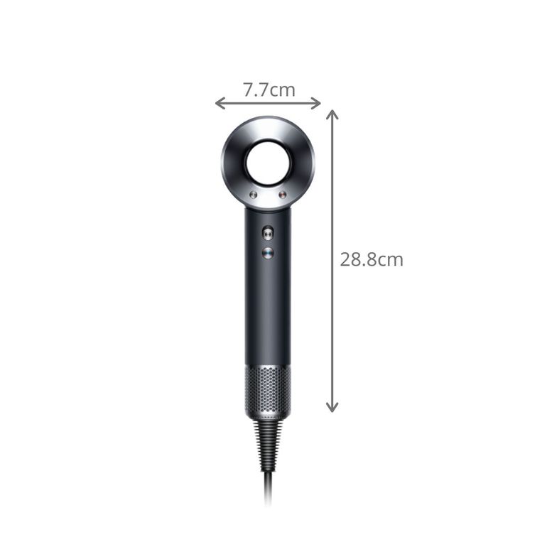 Dyson Supersonic ヘアドライヤー シンプルモデル W7.7×D9.8×H28.8cm