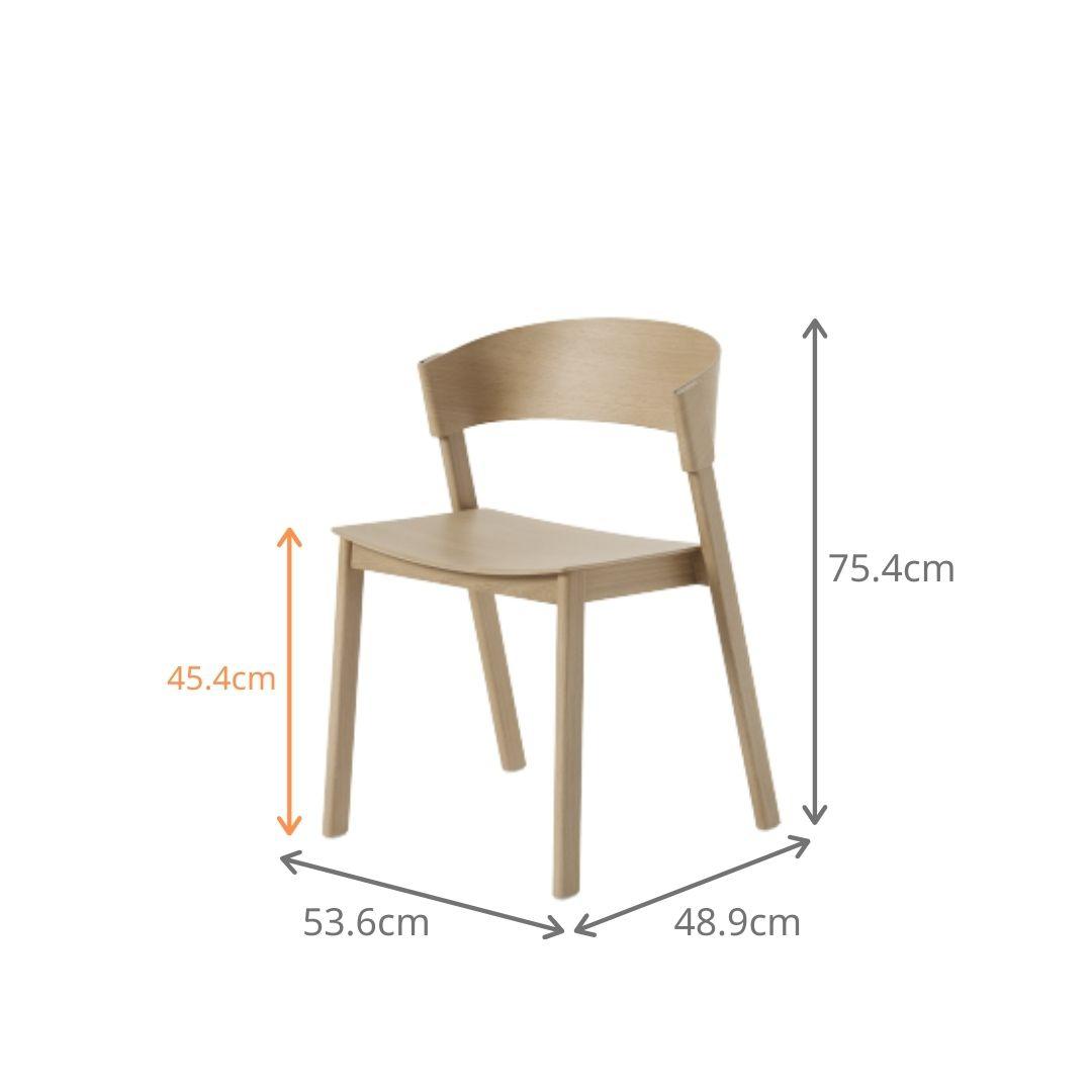 muuto COVER SIDE CHAIR W53.6×D48.9×H75.4cm Muuto / ムートの
