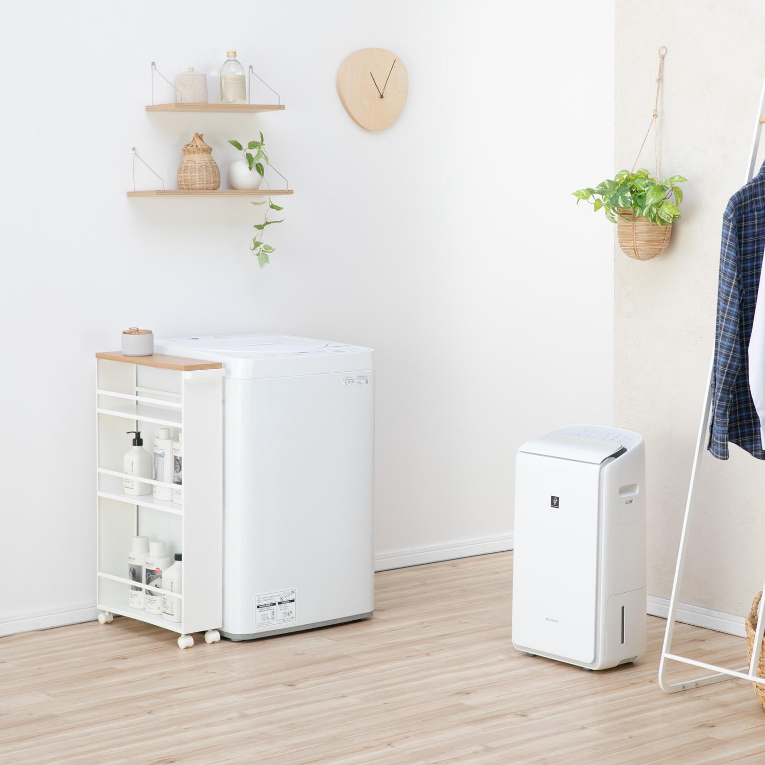 SHARP プラズマクラスター ハイブリッド式衣類乾燥除湿機 W36.5×D23.5