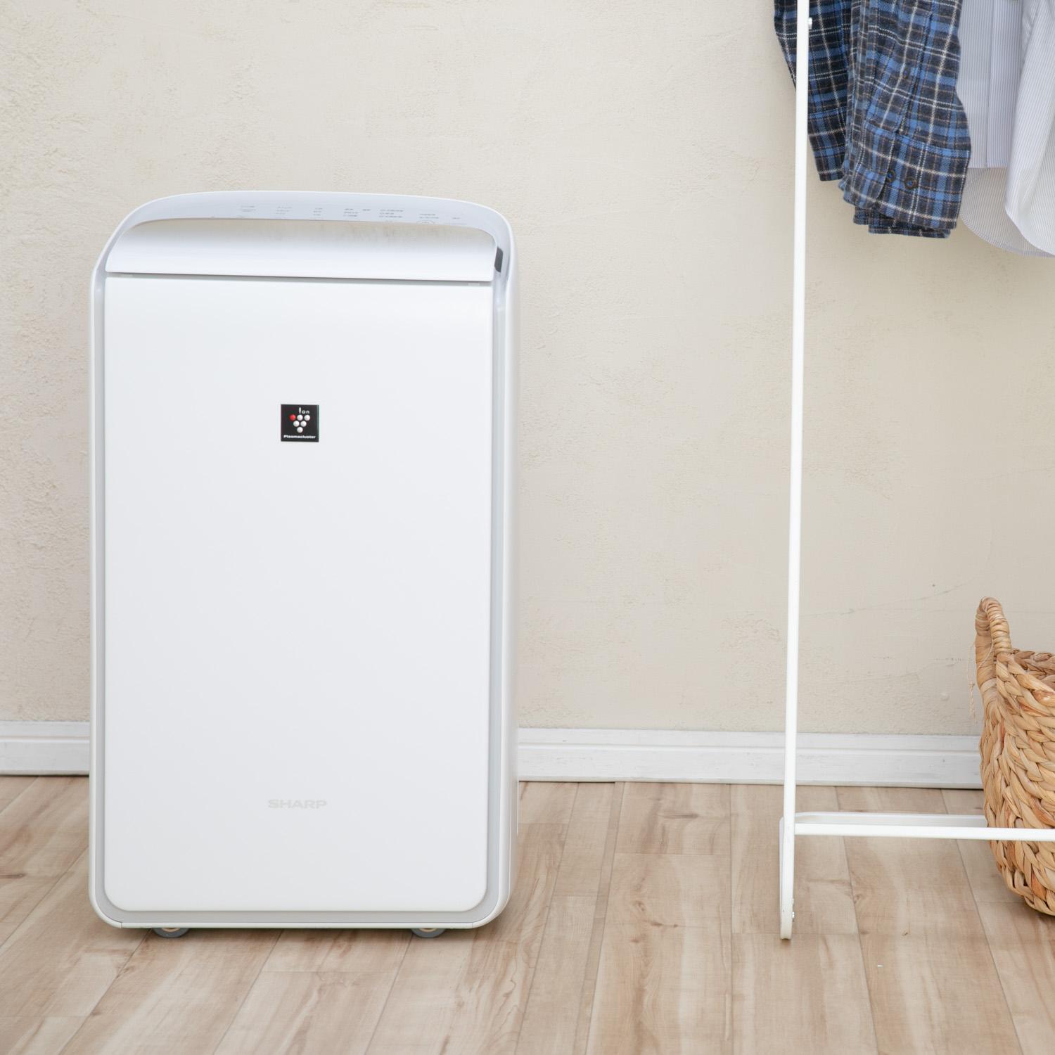 SHARP プラズマクラスター ハイブリッド式衣類乾燥除湿機 W36.5×D23.5
