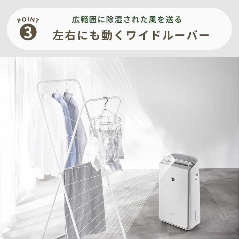 SHARP (シャープ) プラズマクラスター ハイブリッド式衣類乾燥除湿機