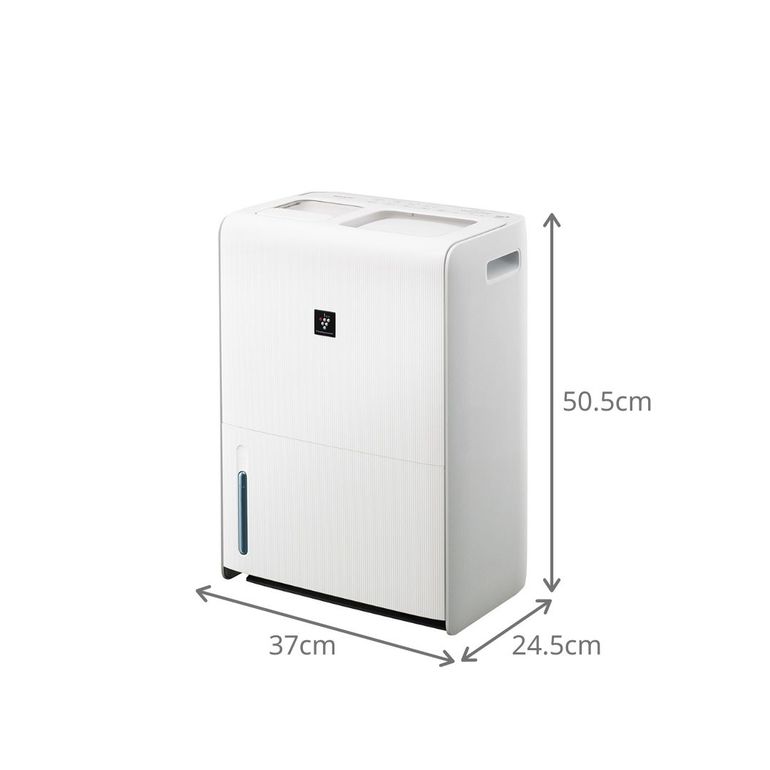 SHARP プラズマクラスター ハイブリッド式大容量加湿器 W37×D24.5×H50