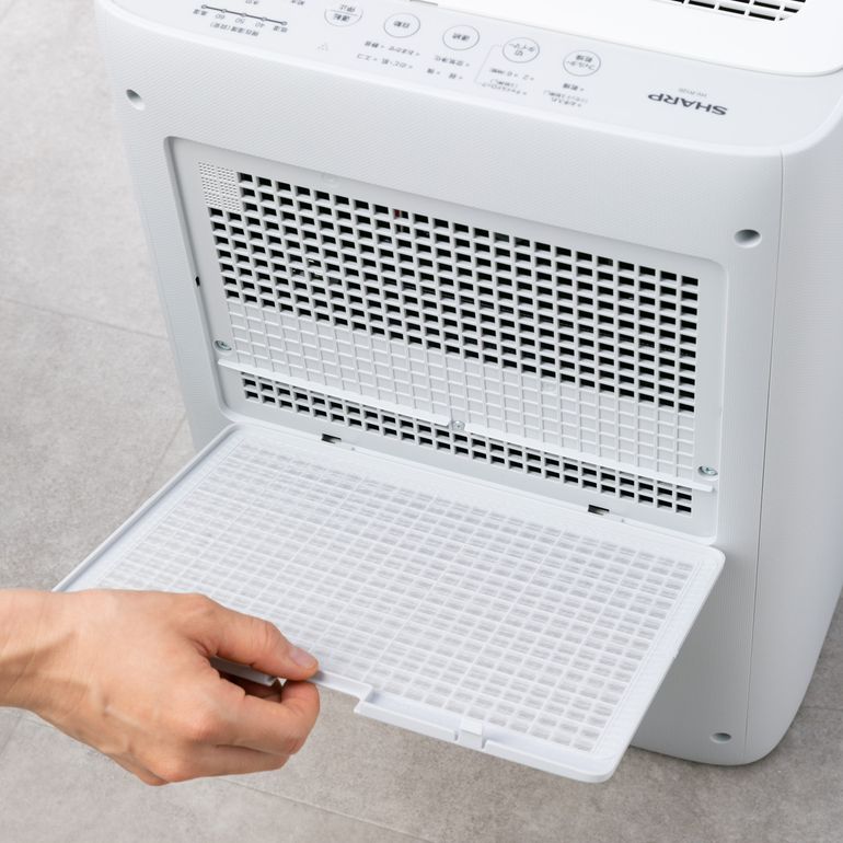 SHARP プラズマクラスター ハイブリッド式大容量加湿器 W37×D24.5×H50