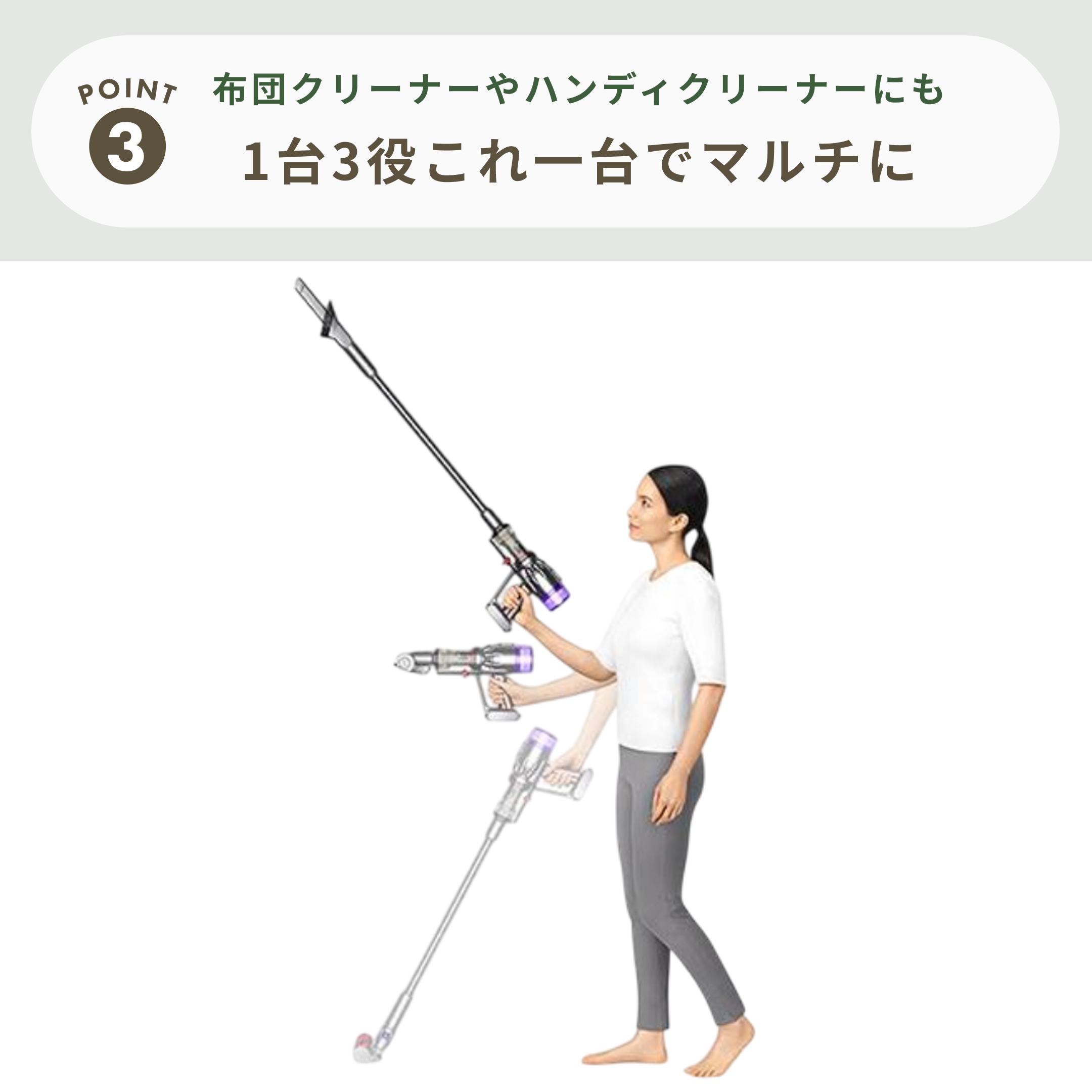 Dyson MICRO スティッククリーナー 幅20.7×奥行22.2×高さ109.1cm Dyson
