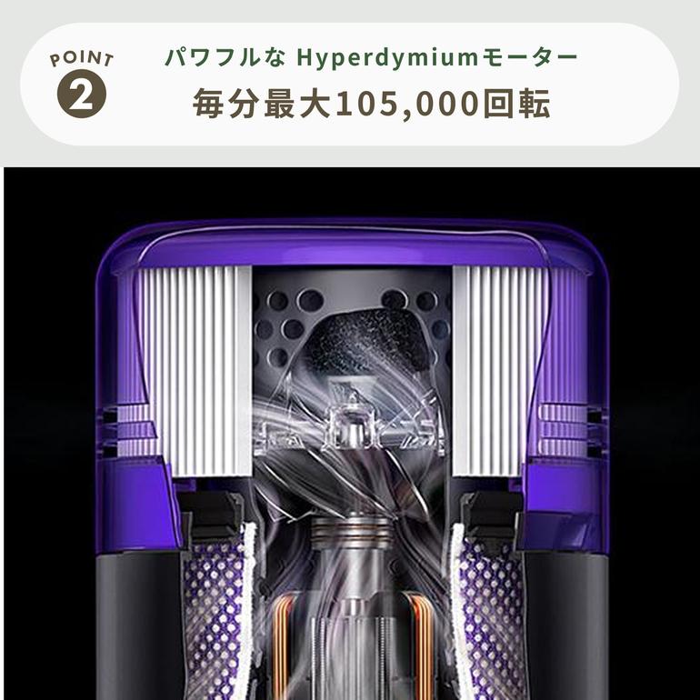 Dyson MICRO スティッククリーナー 幅20.7×奥行22.2×高さ109.1cm Dyson 