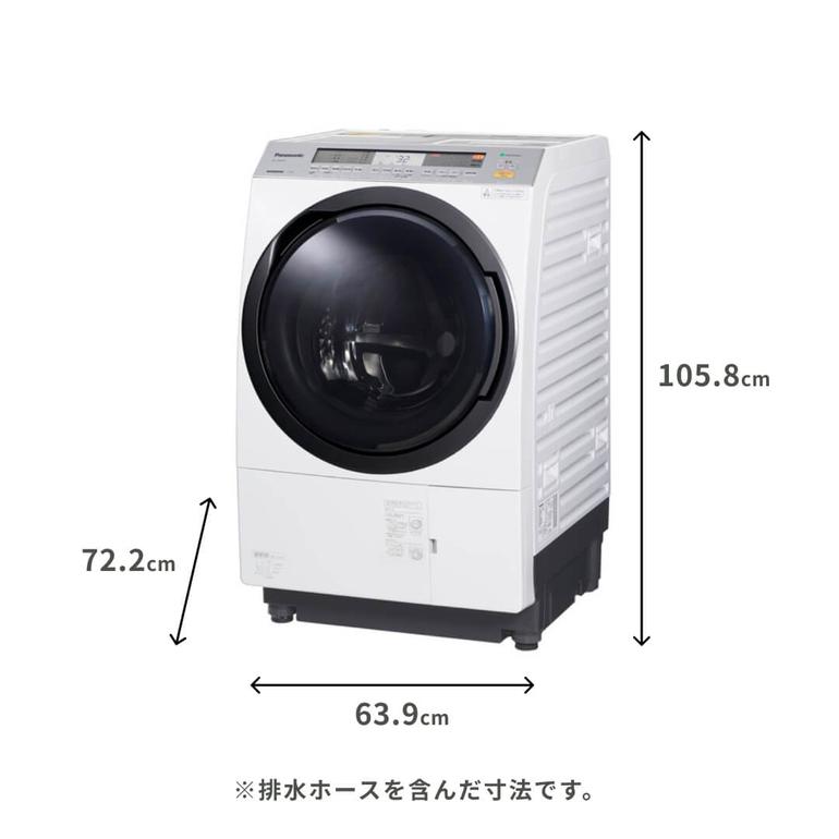 Panasonic ななめドラム式洗濯乾燥機【洗濯11kg/乾燥6kg】型番おまかせ 