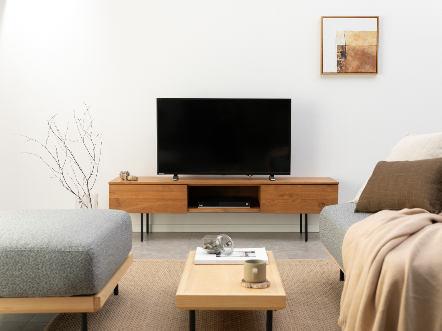 幅150cm以上のおすすめテレビボード（ロータイプ）　Dareels ニュー ＴＶボード