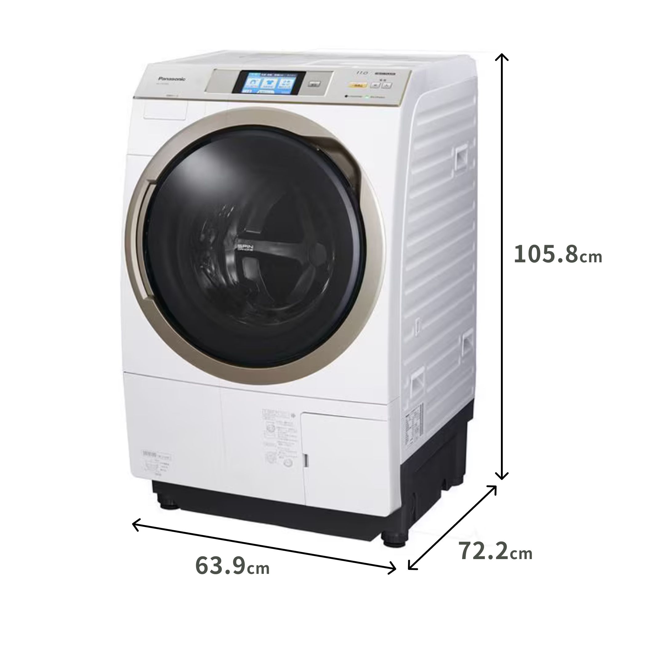 配送設置無料 Panasonic ドラム式洗濯機 11/6kg 配送設置無料