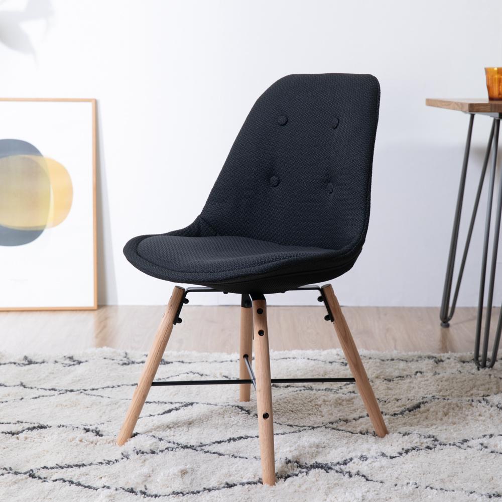 カリメル③ THONET 黒 樹脂&ウッド製椅子　一脚 カリメル③ THONET 黒 樹脂&ウッド製椅子 一脚 214 Black｜ THONET |