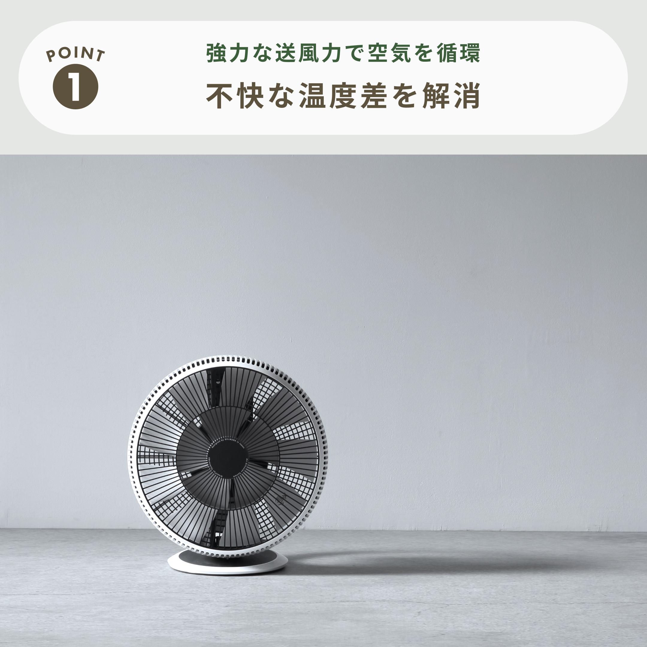 BALMUDA｜GreenFan Cirq サーキュレーター/扇風機 楽天市場】サーキュレーター バルミューダ GreenFan Cirq 扇風機