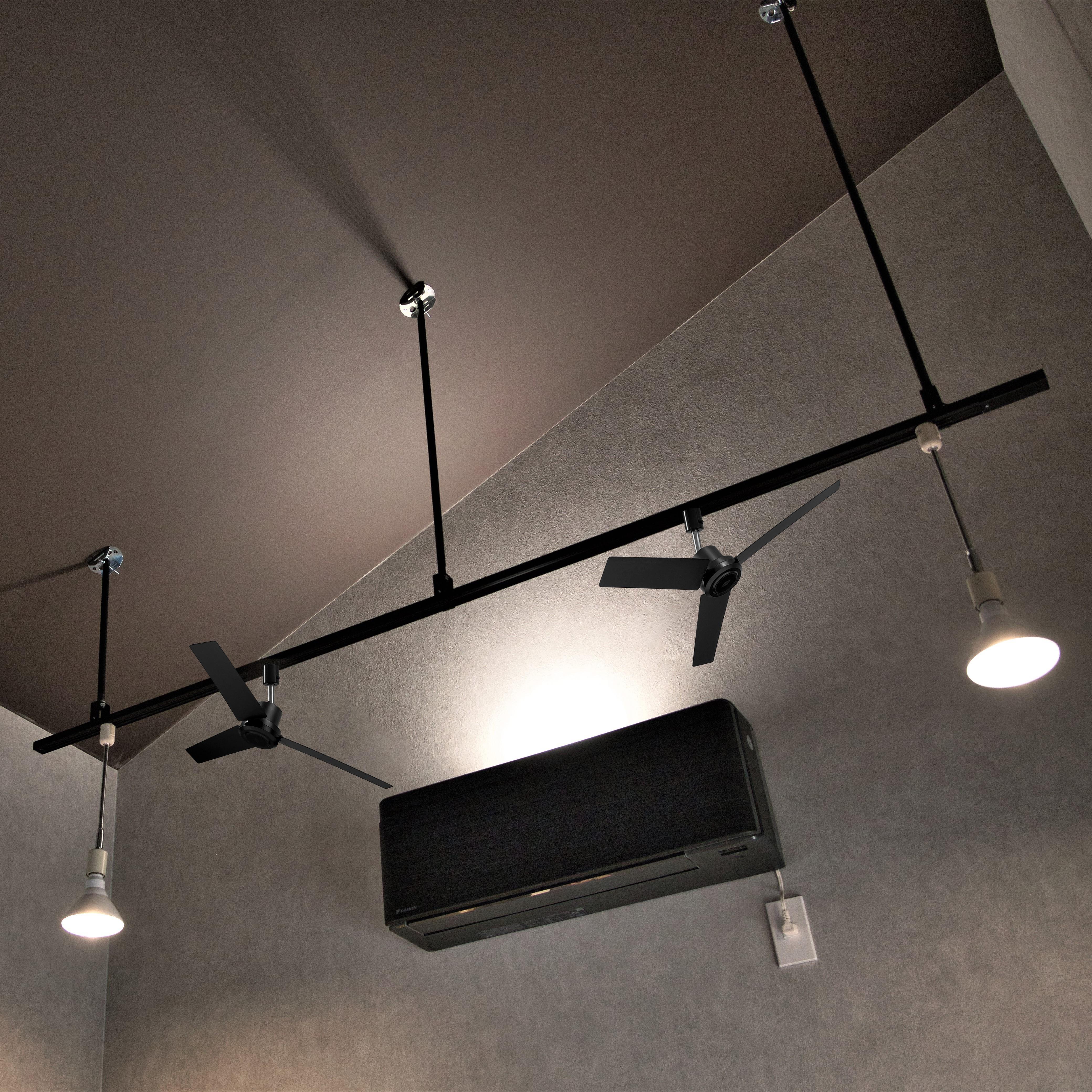DUCT RAIL FAN DC plus （簡単取り付けシーリングファン） Φ50