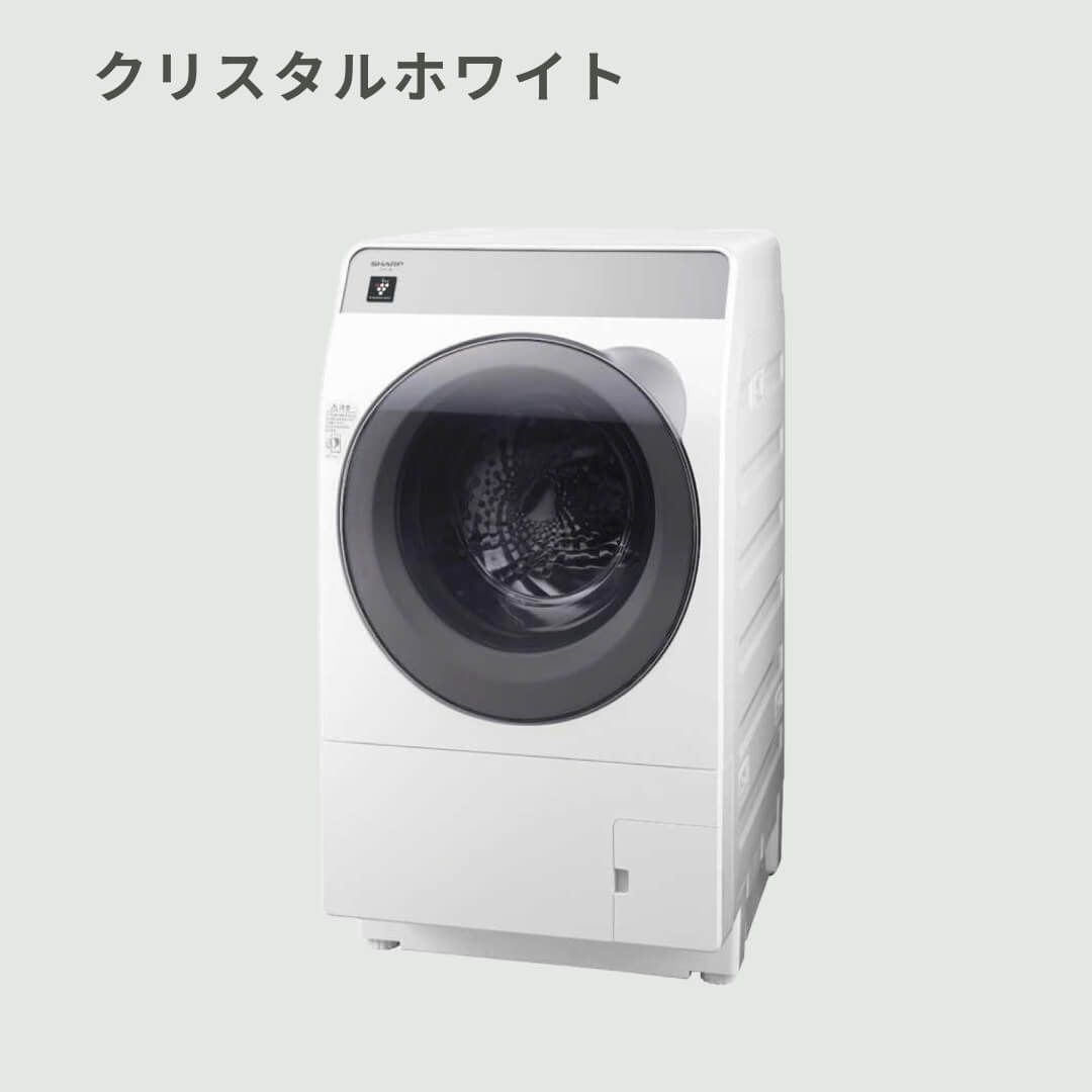 SHARP ドラム式洗濯乾燥機 スタイリッシュデザイン　ホワイト