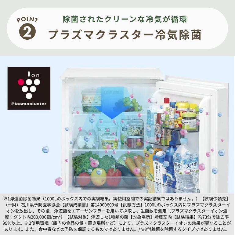 SHARP（シャープ）152L 2ドア 冷凍・冷蔵庫 PLAINLY 型番おまかせ