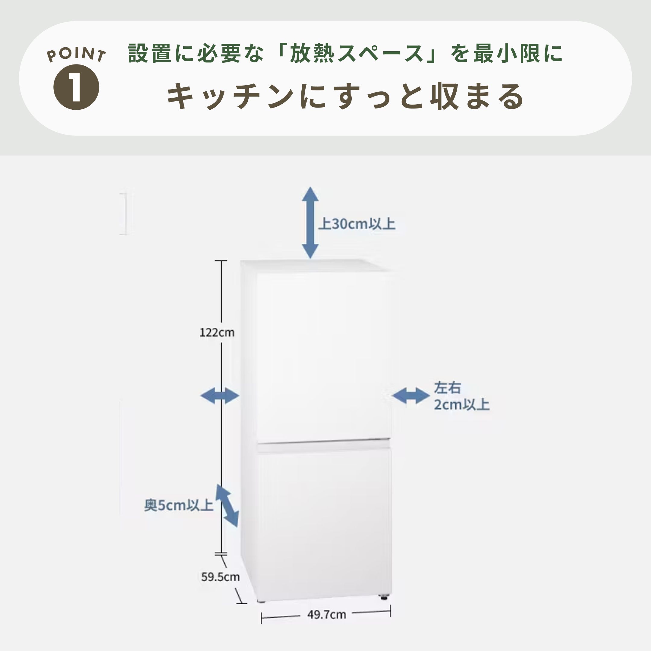 Panasonic（パナソニック）156L 2ドア 冷凍・冷蔵庫 156L_型番おまかせ