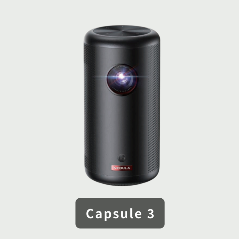 Nebula by Anker / Capsule 3 モバイルプロジェクター 直径7.8