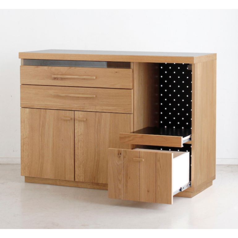 ハウタ キッチンカウンター W120×D44.5×H85cmのレンタル・サブスク