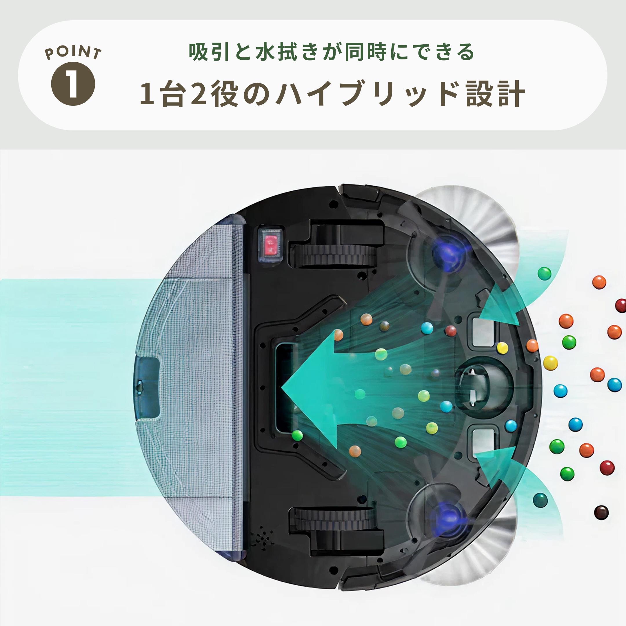 eufy (ユーフィ) by Anker ロボット掃除機 RoboVac G10 Hybrid
