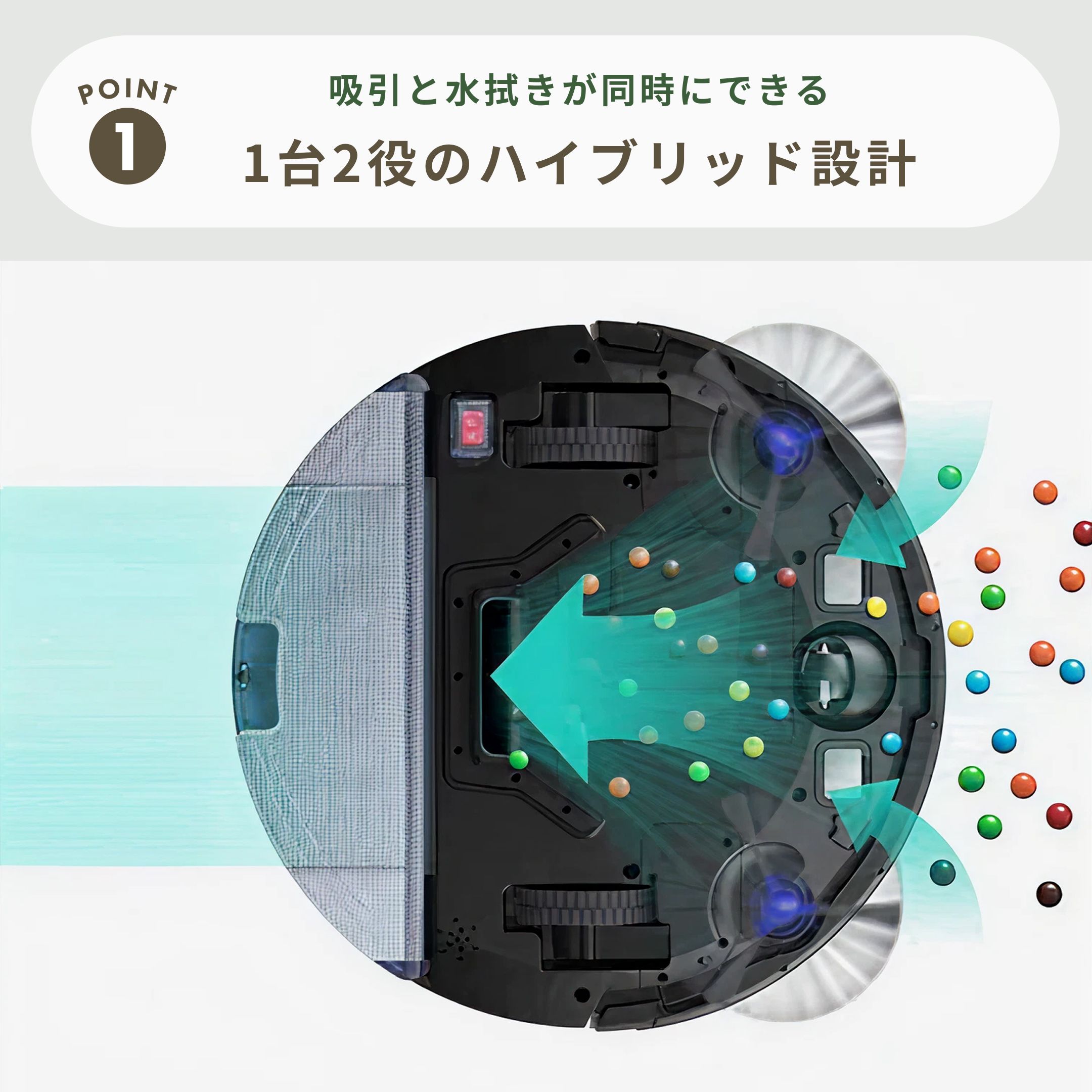 Anker (アンカー) Eufy ロボット掃除機 【水拭き対応】 RoboVac G10