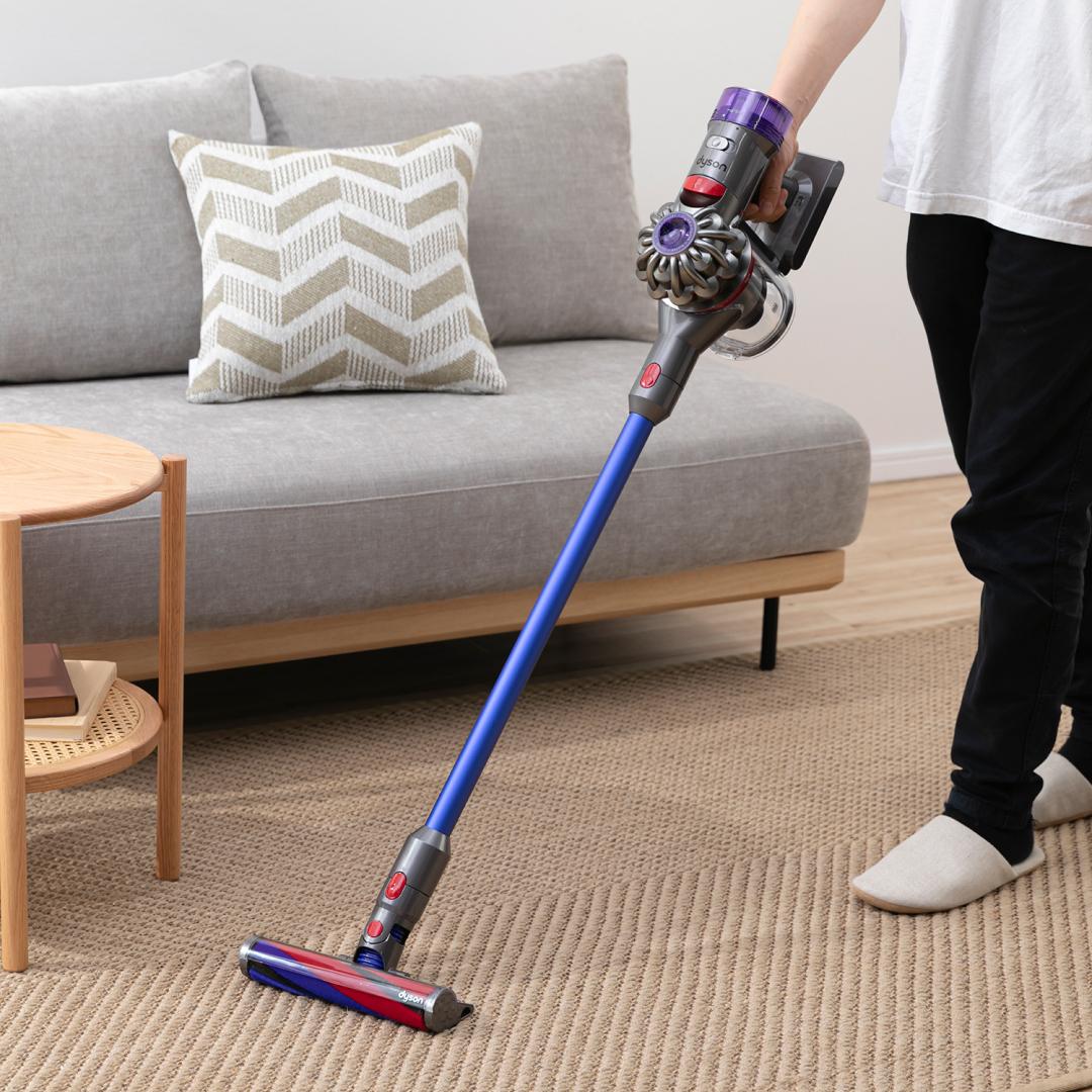 Dyson V8 Slim Fluffy Extra スティッククリーナー W25×D21×H112