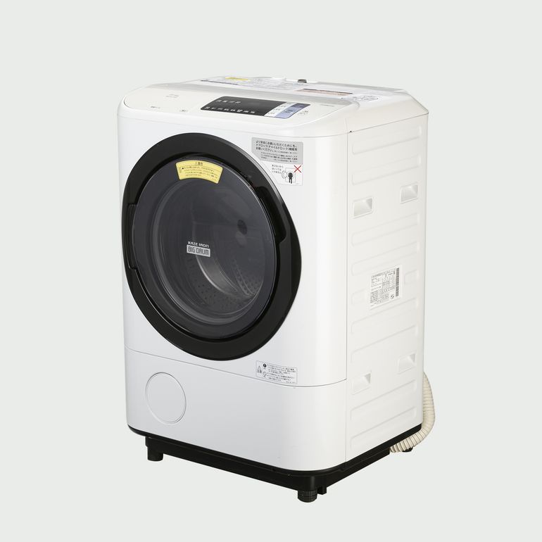 HITACHI ドラム式洗濯乾燥機 ビッグドラム スクエアデザイン 洗濯12kg 