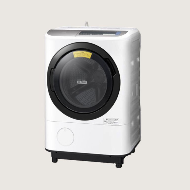 【ジャンク】HITACHI ドラム式洗濯機　12kg 2016年式　説明書付 HITACHI ドラム式洗濯乾燥機 ビッグドラム スクエアデザイン 洗濯12kg