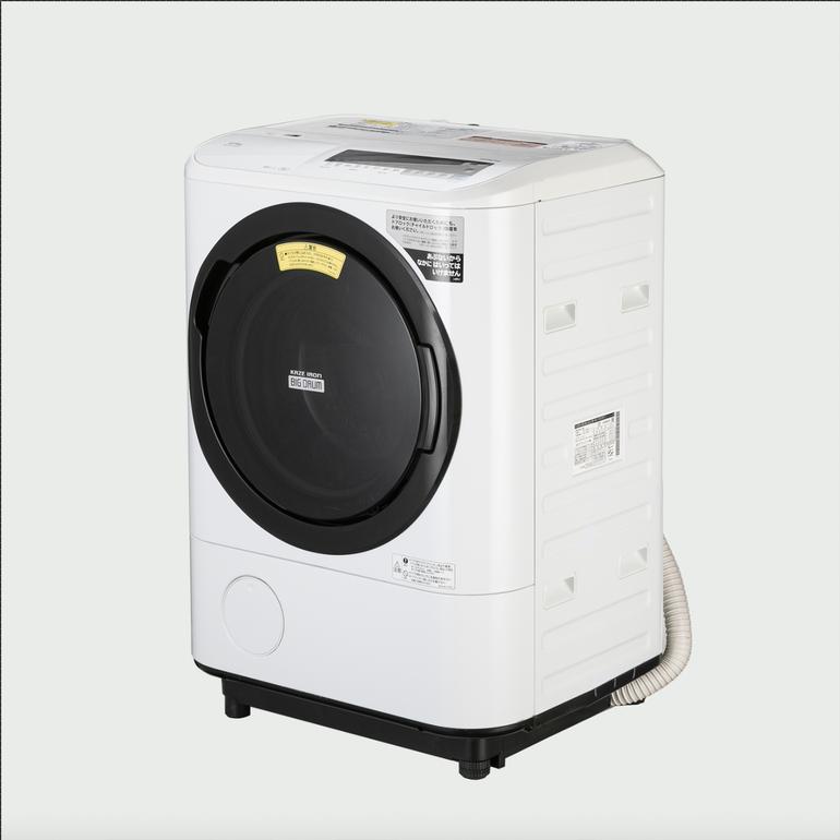 HITACHI ドラム式洗濯乾燥機 ビッグドラム スクエアデザイン 洗濯12kg 