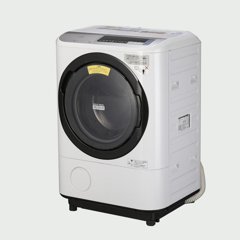 HITACHI ドラム式洗濯乾燥機 ビッグドラム スクエアデザイン 洗濯12kg 