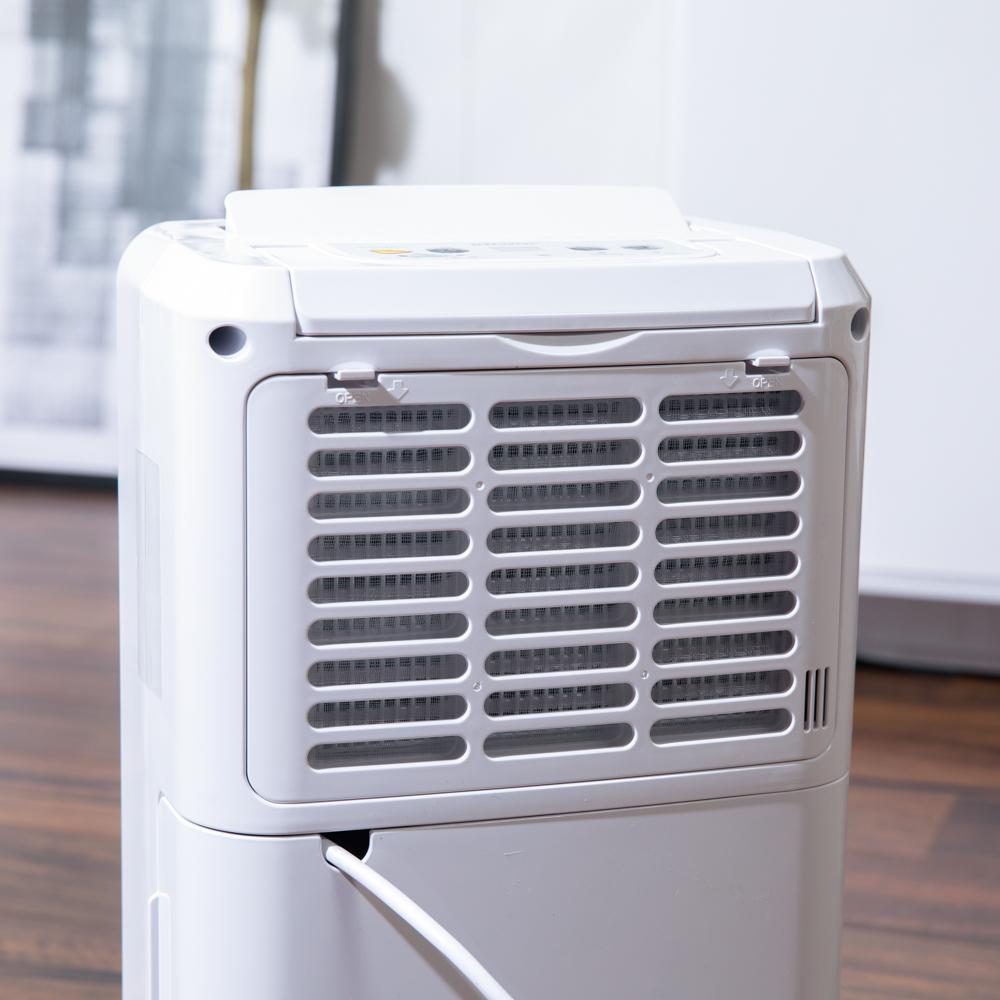 コンプレッサー式除湿機 6L／日 W27.6×D18.5×H48cm YAMAZEN