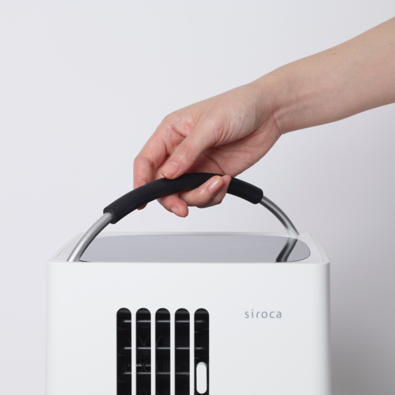 siroca 除湿機能付きポータブルクーラー siroca 除湿機能付きポータブルクーラー（ﾎﾜｲﾄ）