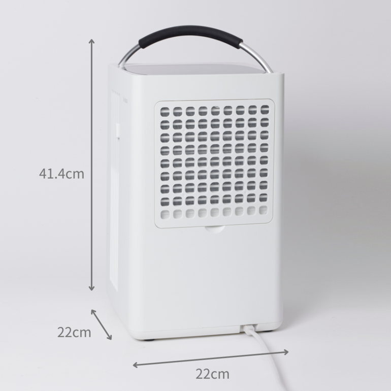 siroca 除湿機能付きポータブルクーラー W22cm×D22cm×H41.4cm