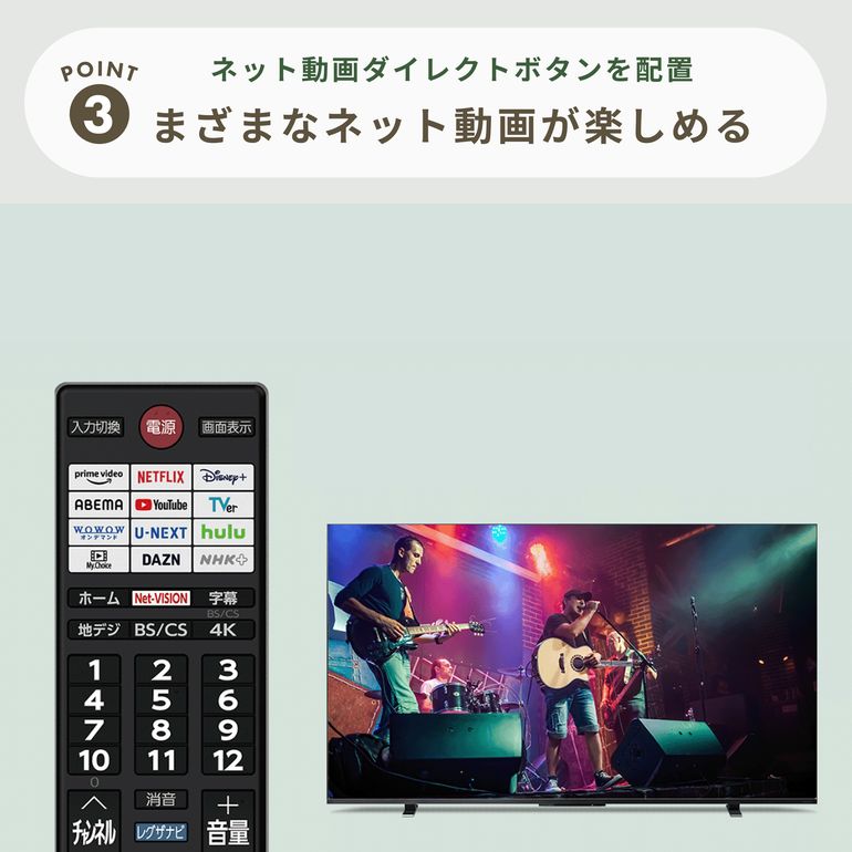 REGZA（レグザ）4K液晶 エントリーモデル 50V型 REGZA / レグザ 