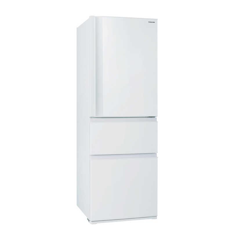 ▲AGO　TOSHIBA 356Lノンフロン冷凍冷蔵庫 TOSHIBA 356L 3ドア 冷凍・冷蔵庫 356L TOSHIBA / 東芝の