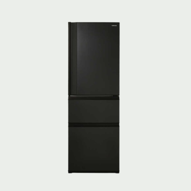 ▲AGO TOSHIBA 356Lノンフロン冷凍冷蔵庫 TOSHIBA 356L 3ドア 冷凍・冷蔵庫 356L TOSHIBA / 東芝の