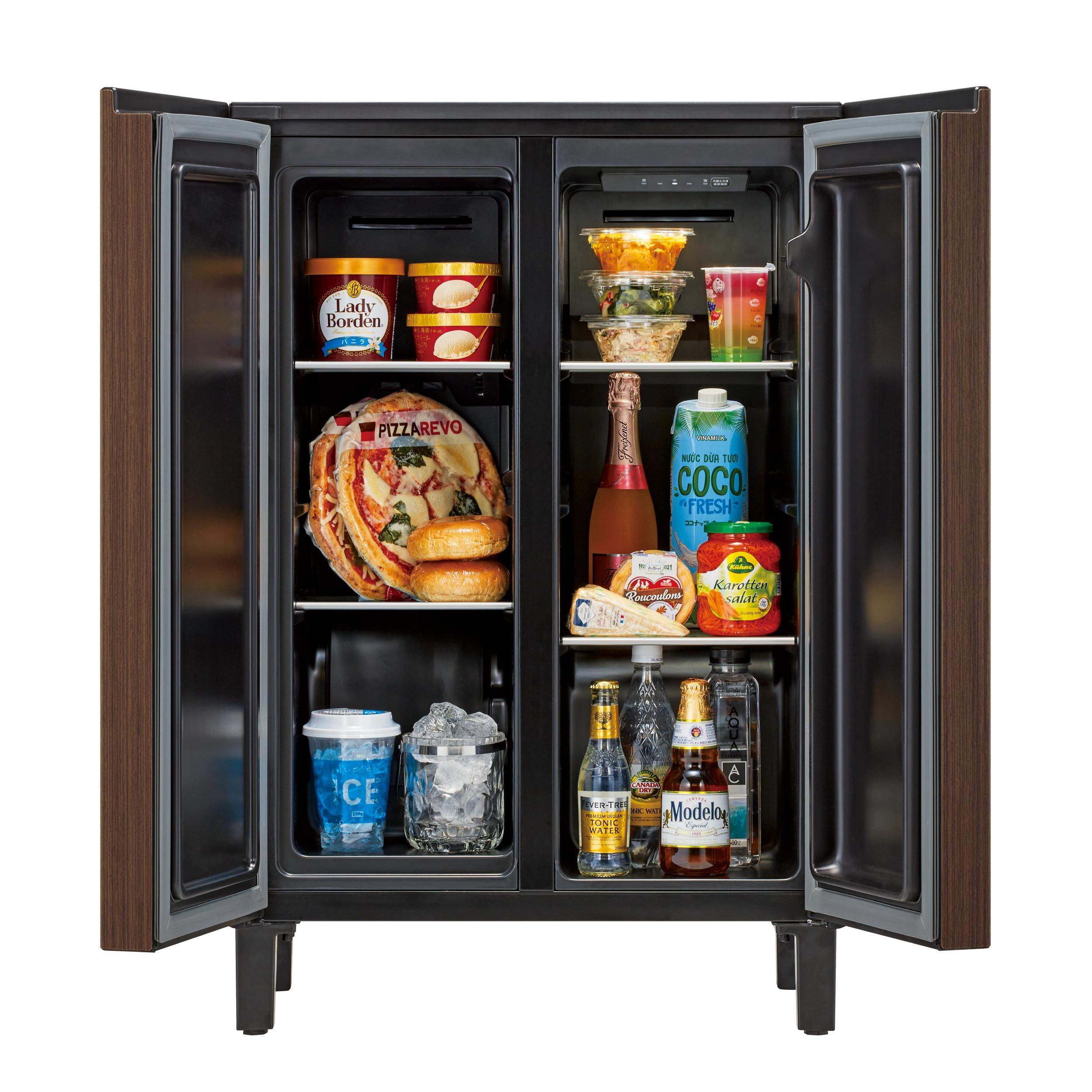 AQUA 家具のような冷凍冷蔵庫 LOOC 72L AQUA / アクアのレンタル