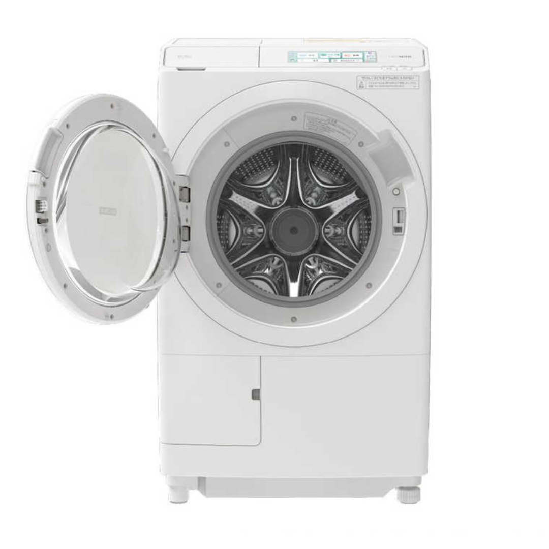 日立　BD-NX120CL-S 最新機種ドラム式洗濯乾燥機（洗濯12.0kg／乾燥6.0kg） ステンレスシルバー 左開き HITACHI　【未使用品】 お値下げ致しました！！⭐️高年式⭐️ HITACHI 12⁄6.0kgドラム式