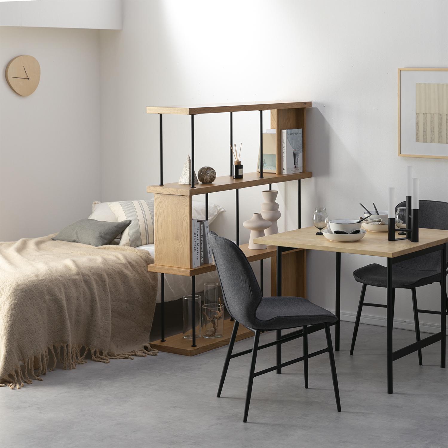 NOWHERE LIKE HOME デリック シェルフ 幅120×奥行30×高さ134cm NOWHERE