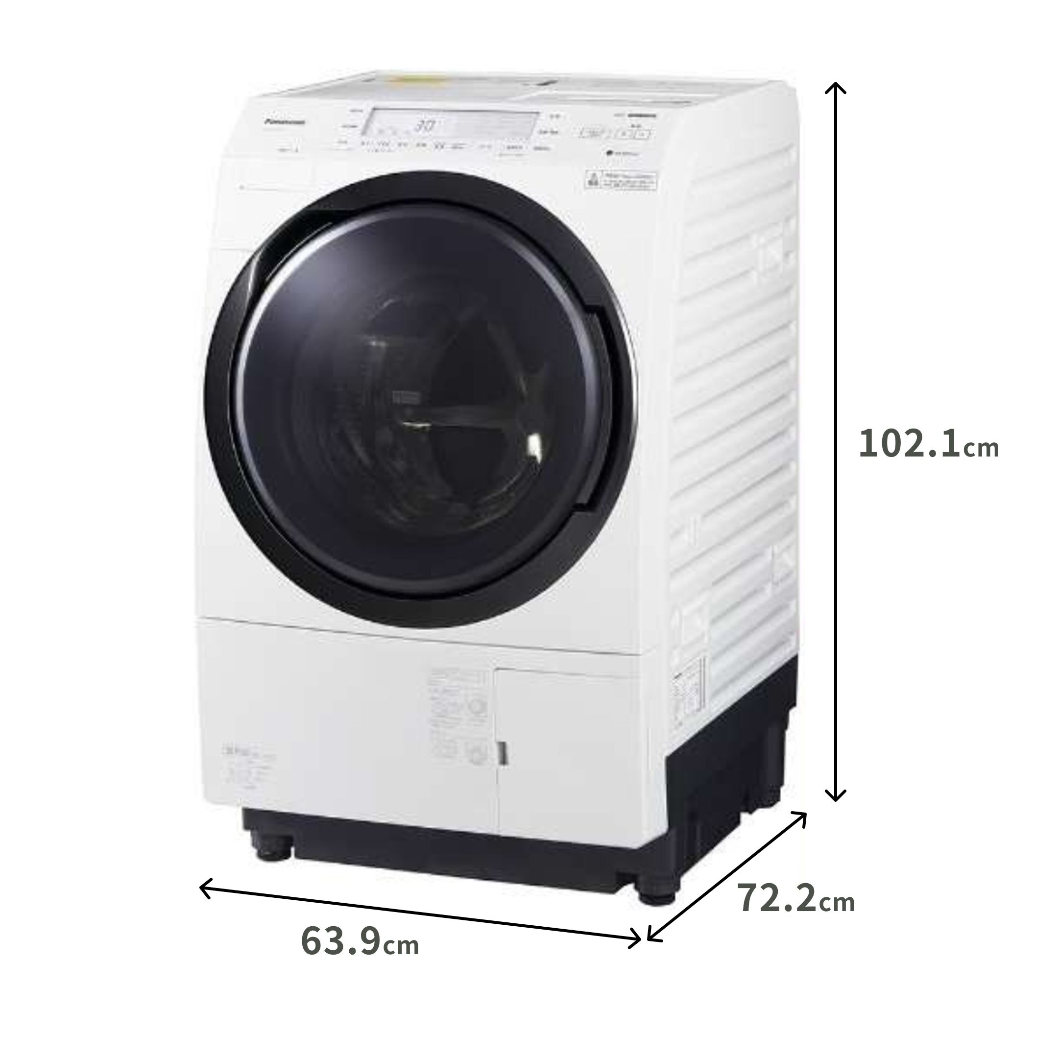 Panasonic（パナソニック）ななめドラム式洗濯乾燥機【洗濯10kg/乾燥