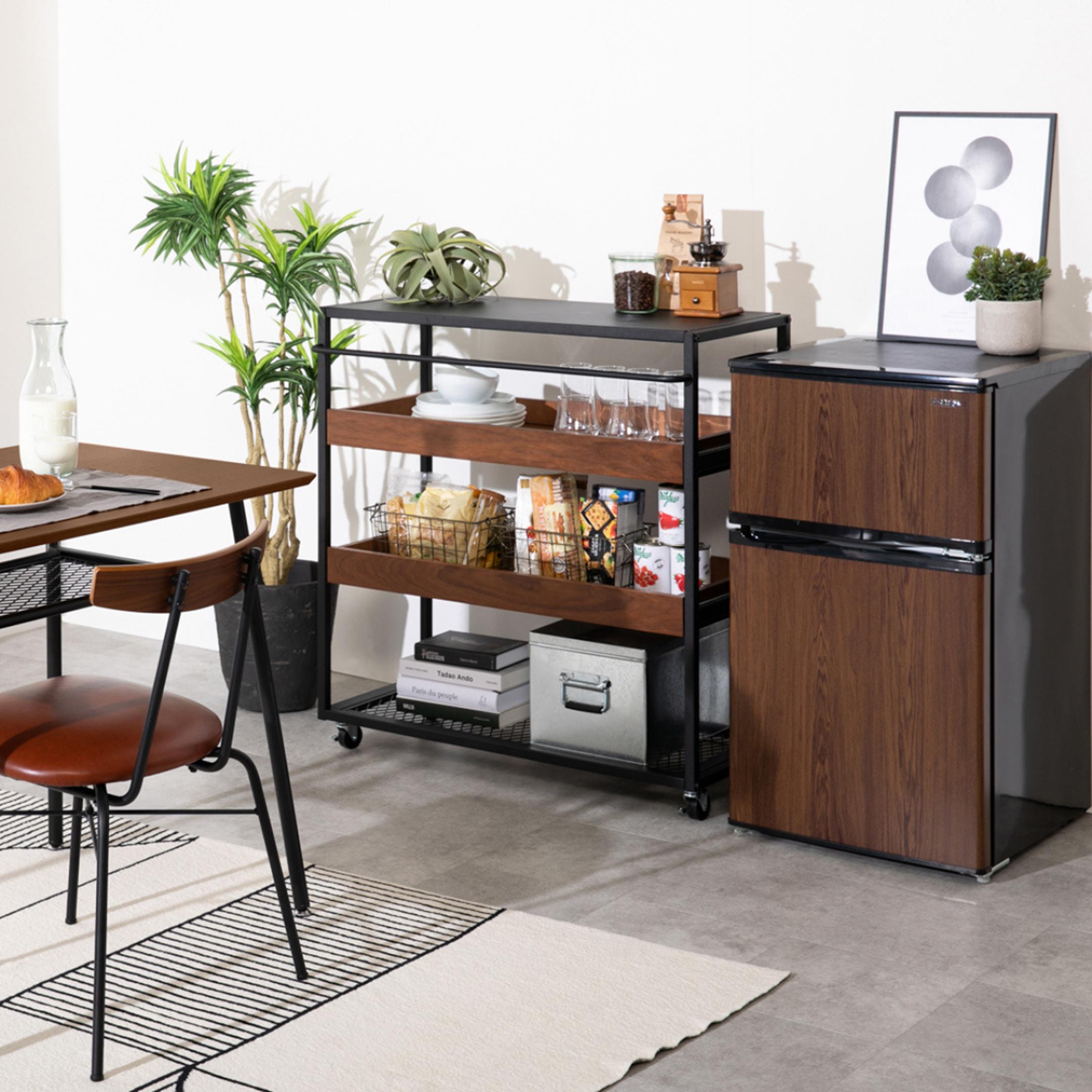 2019年製 冷凍冷蔵庫90L 高年式】2019年製 90L ヤマダ 冷蔵庫 YRZ-CO9G1(S) - メルカリ