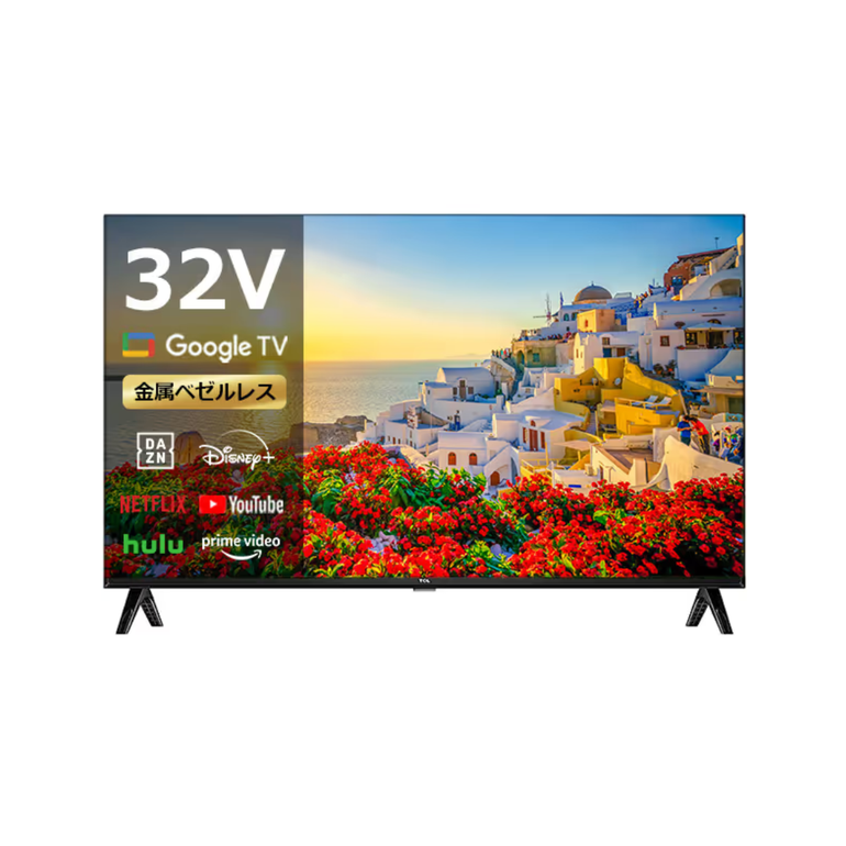 TCL S516シリーズ 2Kスマート液晶テレビ 32インチ TCL 2Kスマート液晶テレビ （Google TV） 32型 TCL / ティーシーエルの