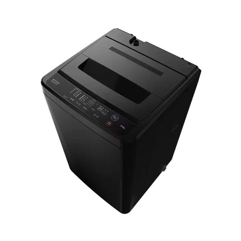 一都三県限定　配送設置無料　縦型洗濯機　MAXZEN 2024年製 7kg 縦型洗濯機 ブラック 7kg maxzen / マクスゼンのレンタル・サブスク